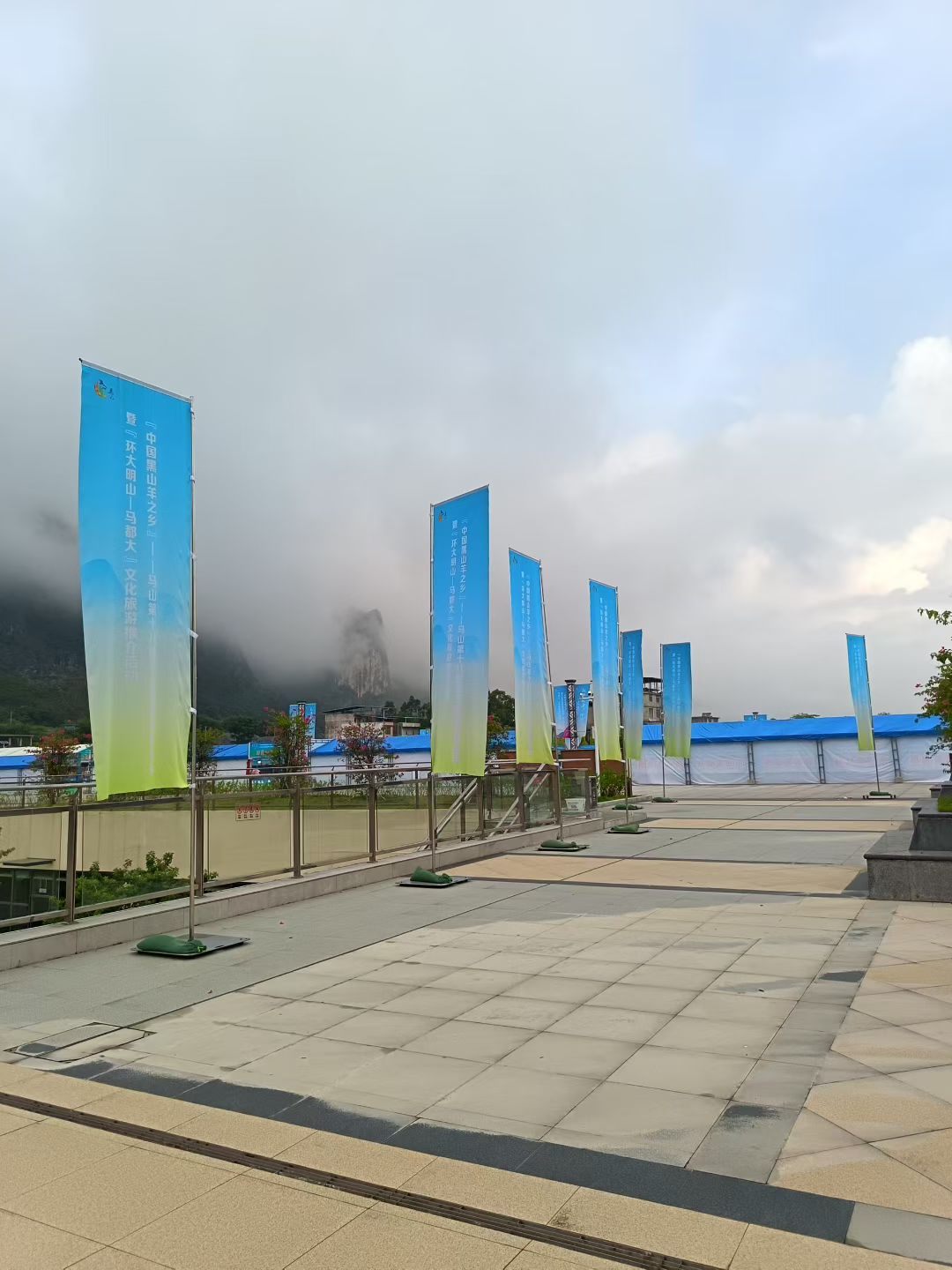 道旗指示